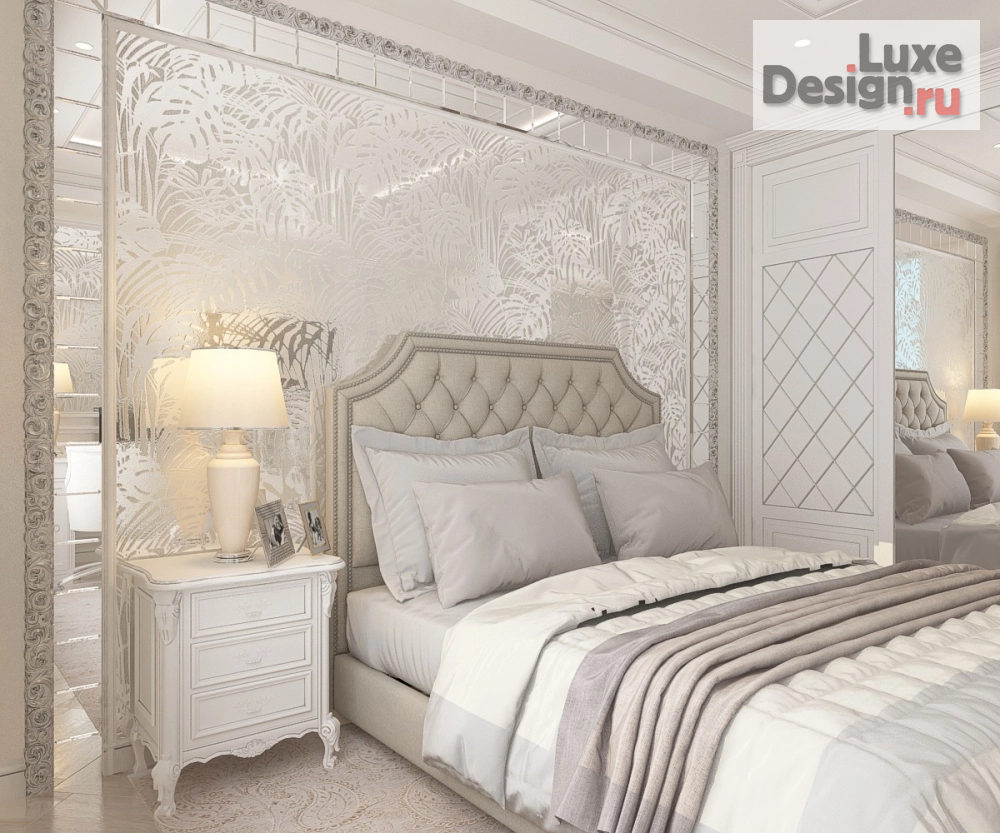 Дизайн интерьера спальни "Гостевая комната в 3х комнатной квартире, г.Невинномысск" (фото 1)