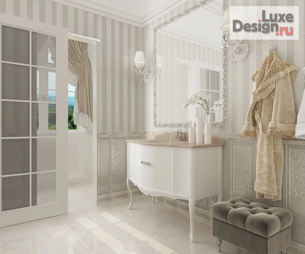 Дизайн интерьера загородного дома "Душевая в частном домовладении Московская область" (фото 1)