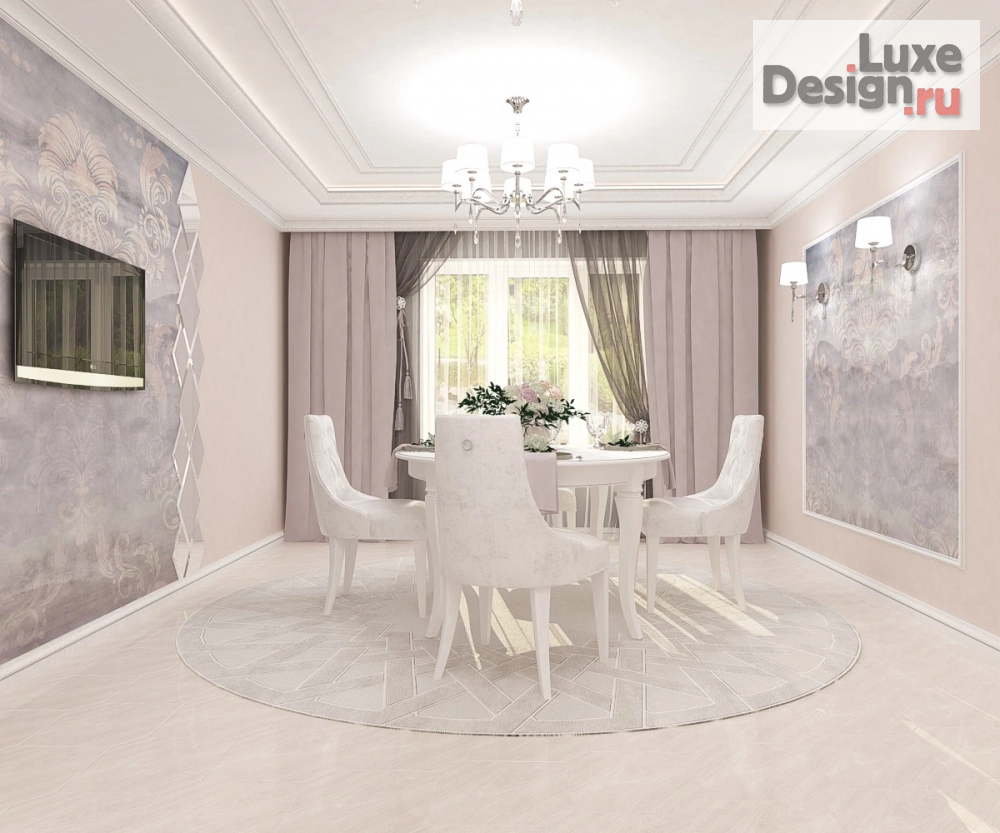 Дизайн интерьера кухни "Кухня-столовая в частном домовладении  г.Новоалександровск" (фото 2)