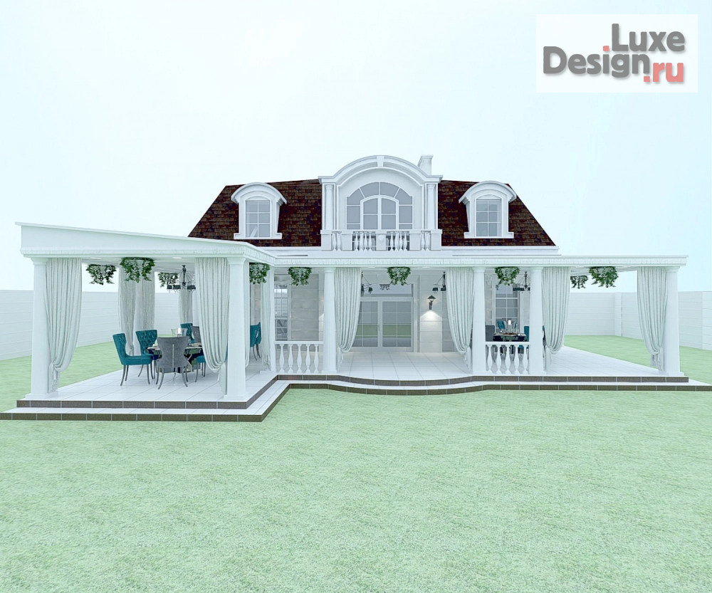 Частная архитектура "проект летнего дома, г.Ставрополь" (фото 3)