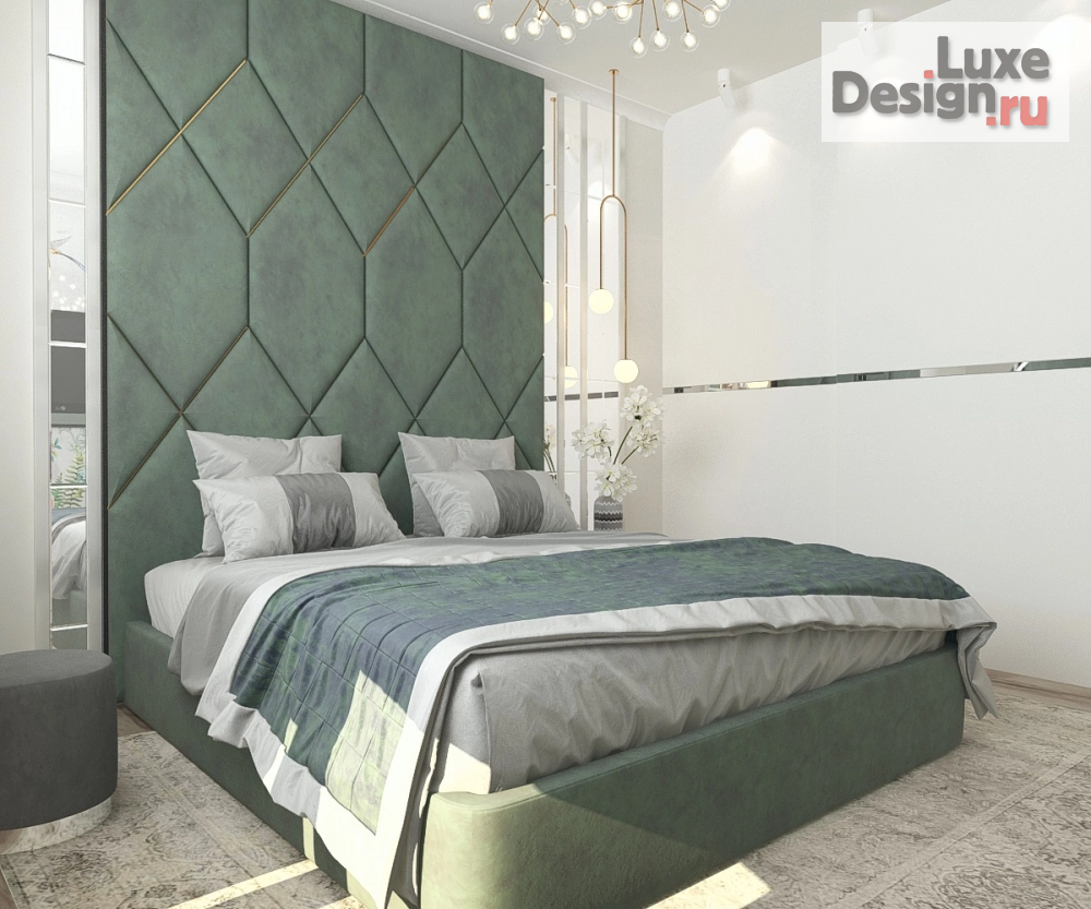 Дизайн интерьера спальни "Спальня для девушки-студентки в г.Москва" (фото 3)