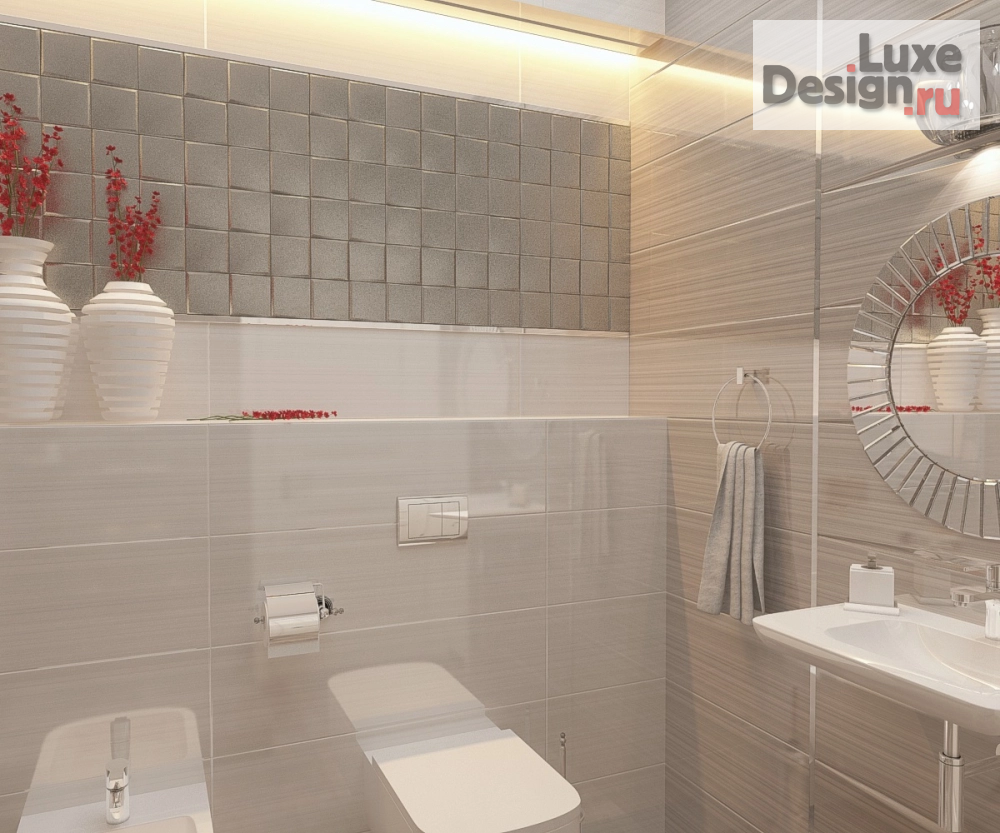 Дизайн интерьера трехкомнатной квартиры "душевая г.Невинномысск" (фото 4)