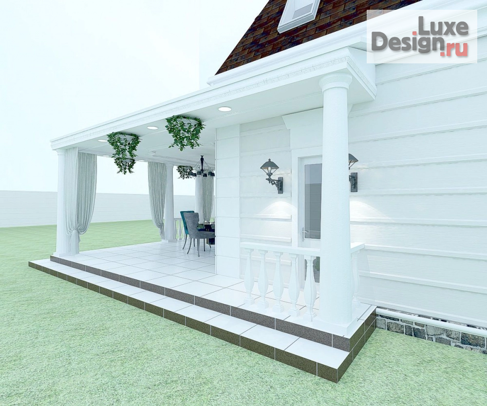 Частная архитектура "проект летнего дома, г.Ставрополь" (фото 4)