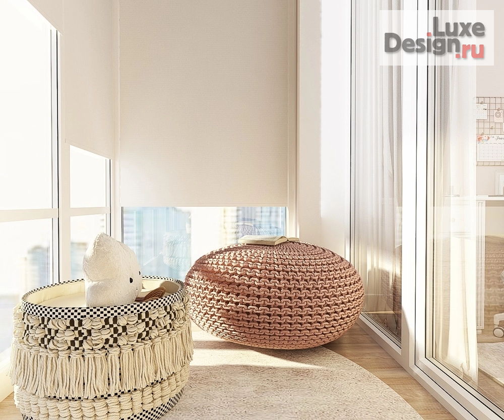 Дизайн интерьера детской "Дизайн-проект детской для девочки" (фото 4)