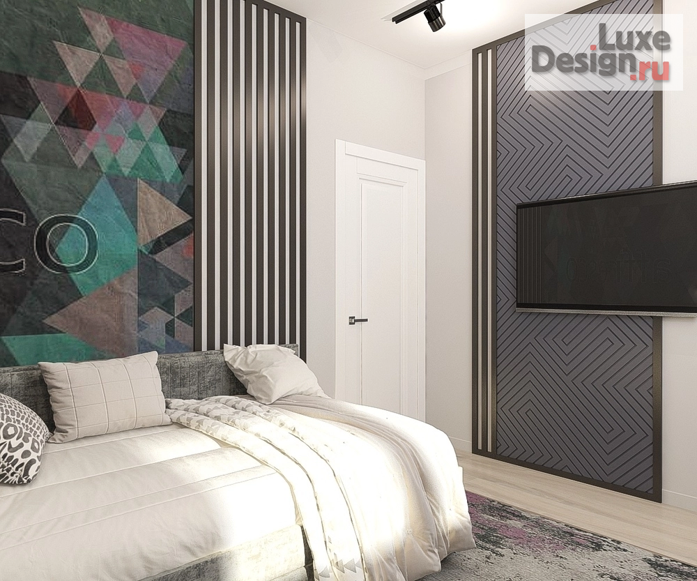 Дизайн интерьера детской "Дизайн-проект комнаты для мальчика" (фото 4)