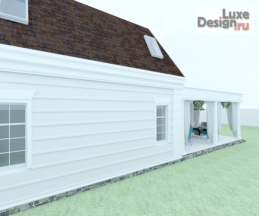 Частная архитектура "проект летнего дома, г.Ставрополь" (фото 5)