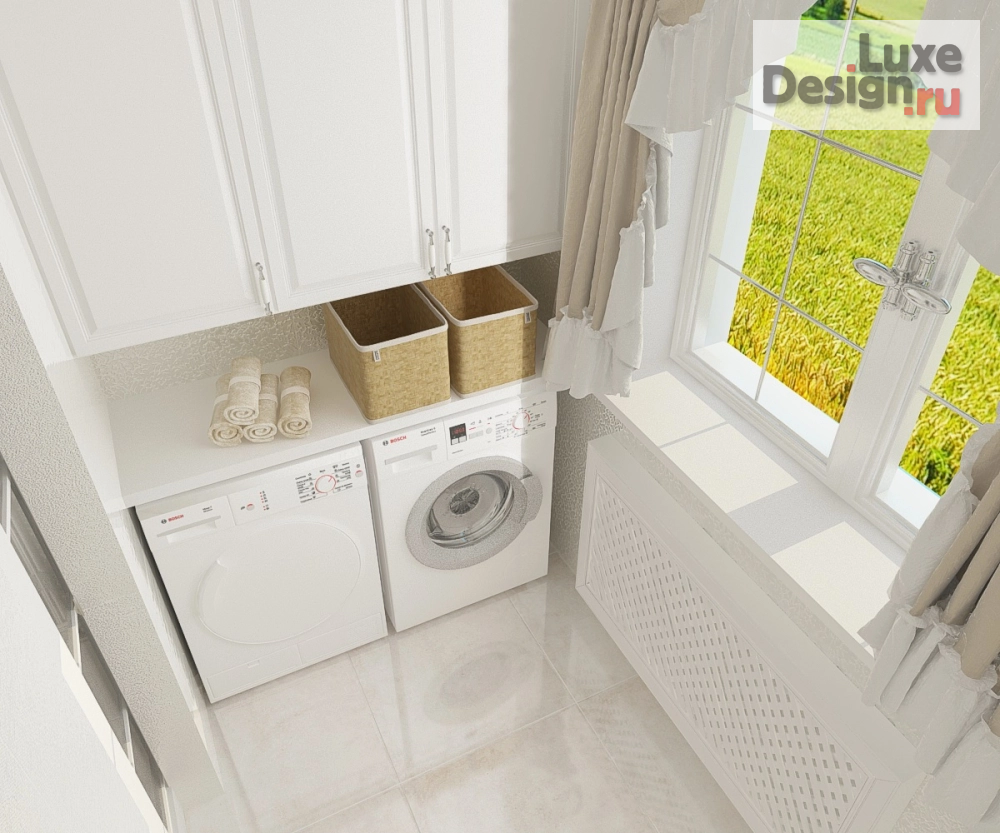 Дизайн интерьера загородного дома "Душевая в частном домовладении Московская область" (фото 5)