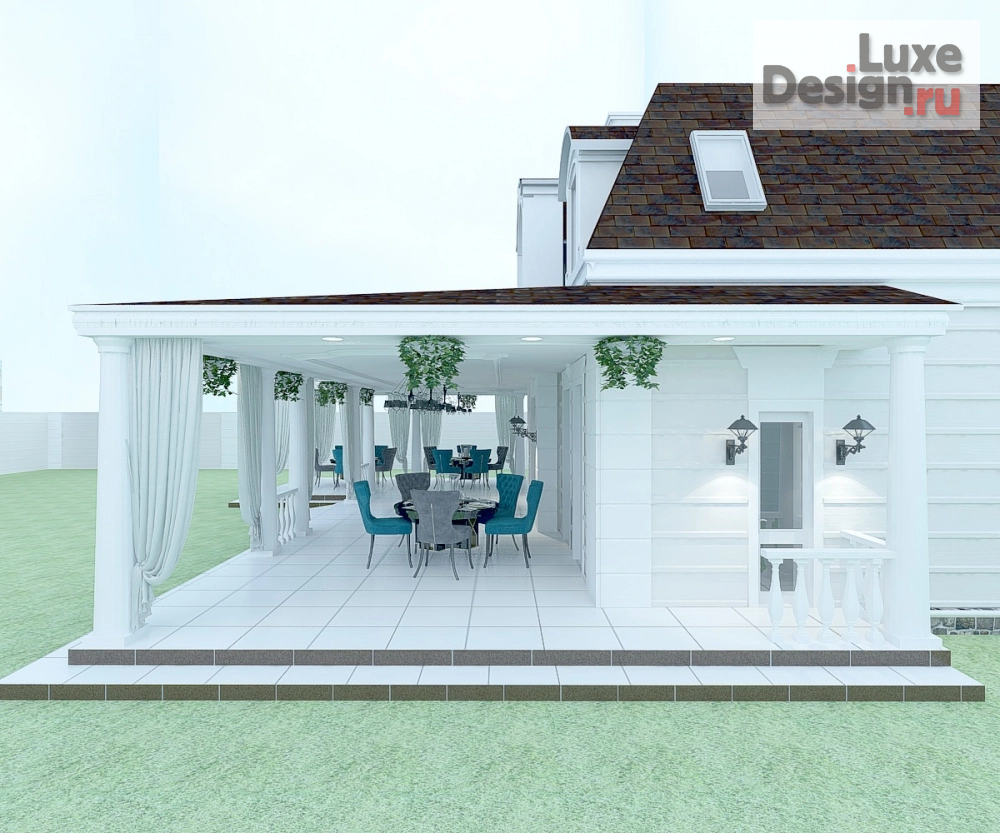 Частная архитектура "проект летнего дома, г.Ставрополь" (фото 6)