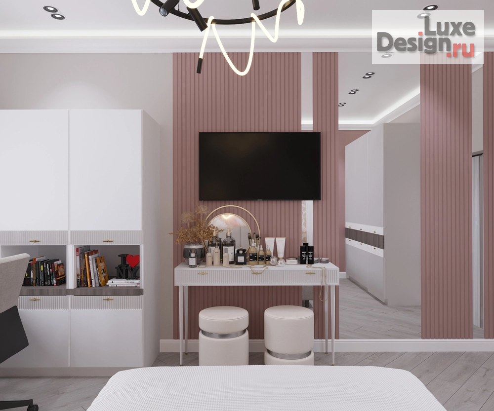 Дизайн интерьера частного дома "Дизайн комнаты девочки подростка" (фото 8)