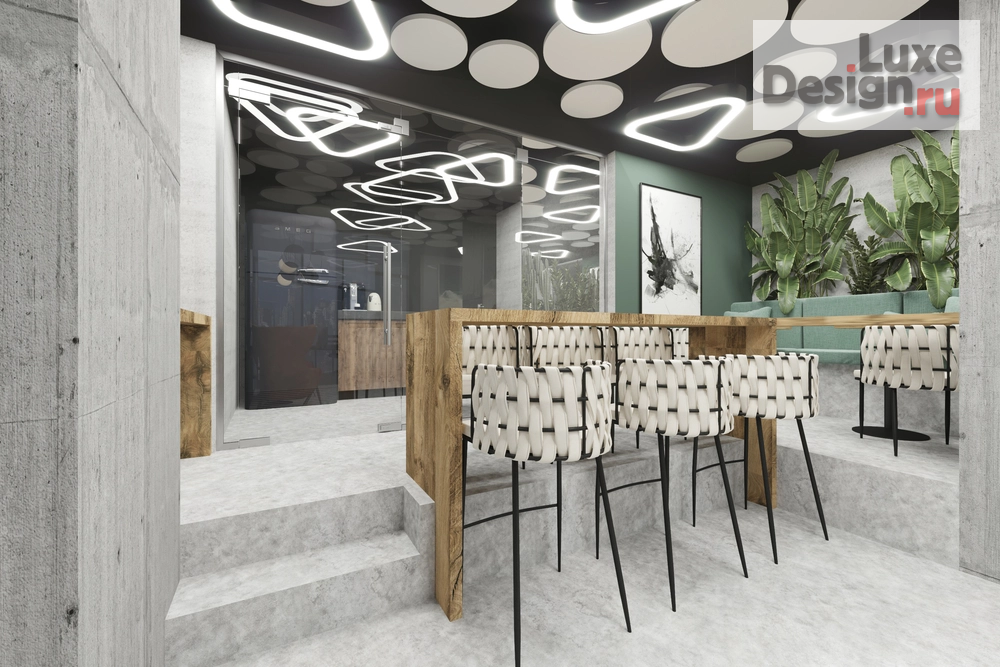 Дизайн интерьера офиса "Зона отдыха в офисе аграрной компании" (фото 7)