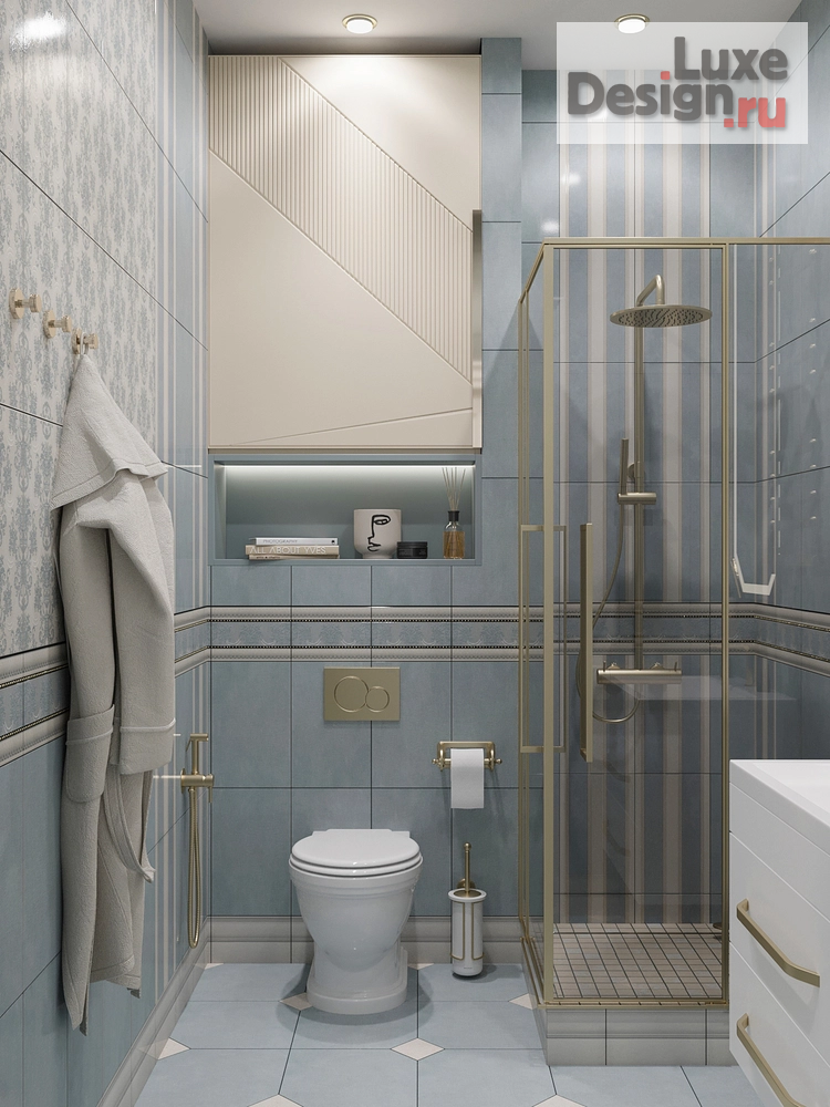 Дизайн интерьера трехкомнатной квартиры "3-х комнатная квартира в центре Санкт-Петербурга" (фото 42)