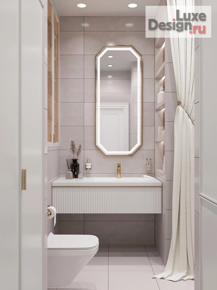 Дизайн интерьера трехкомнатной квартиры "3-х комнатная квартира в центре Санкт-Петербурга" (фото 37)