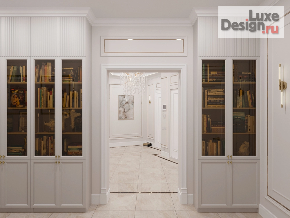 Дизайн интерьера трехкомнатной квартиры "3-х комнатная квартира в центре Санкт-Петербурга" (фото 10)