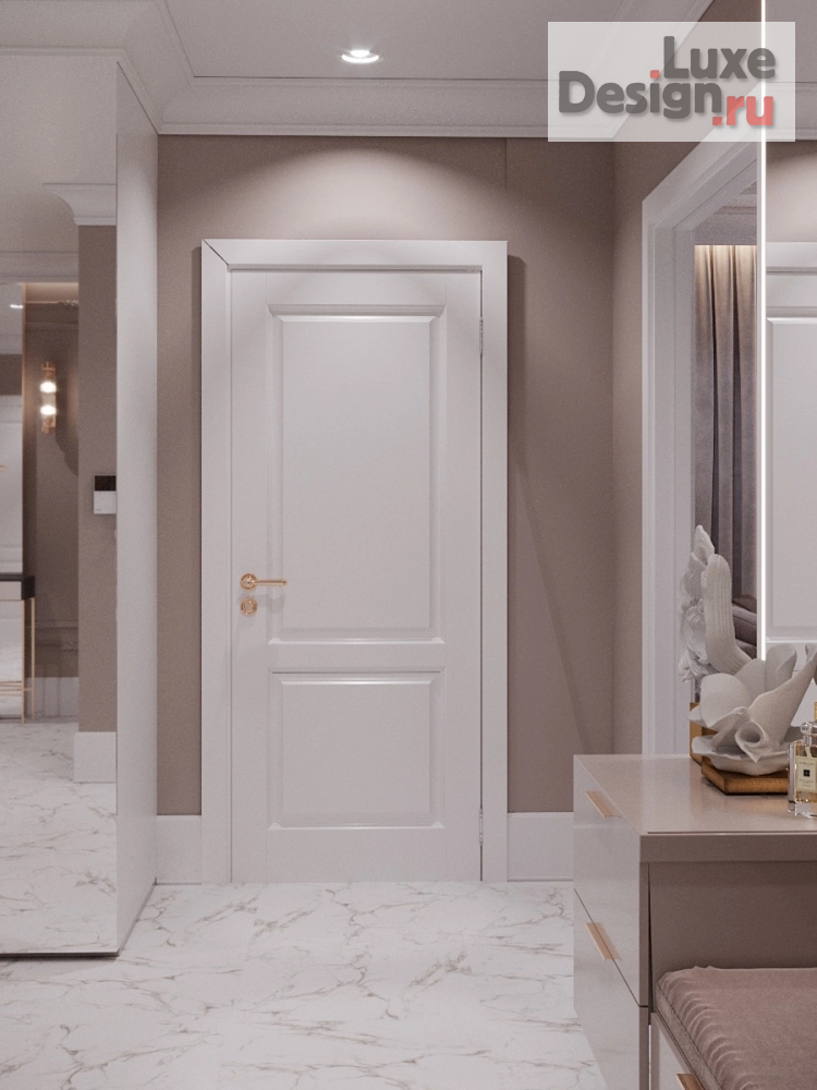 Дизайн интерьера трехкомнатной квартиры "Прихожая в квартире" (фото 8)