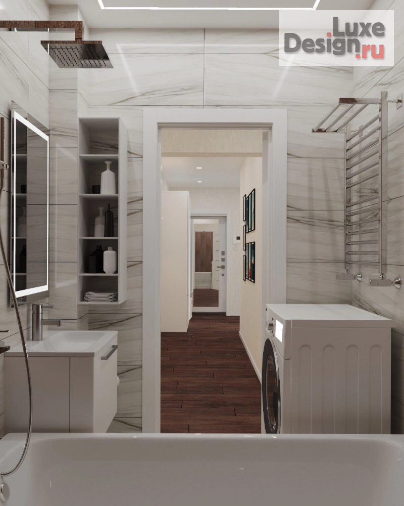 Дизайн интерьера двухкомнатной квартиры "Дизайн-проект двушки" (фото 11)