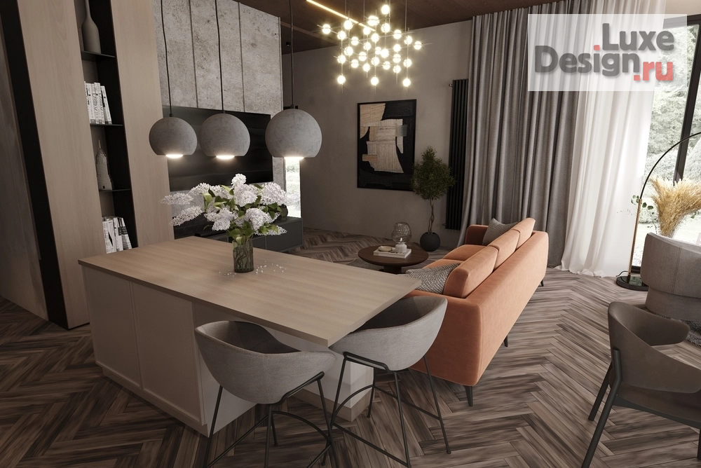 Дизайн интерьера частного дома "Дом в Нижегородской обл." (фото 10)