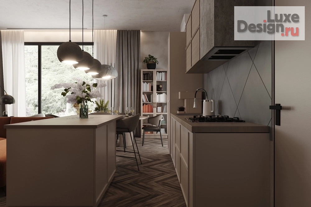 Дизайн интерьера частного дома "Дом в Нижегородской обл." (фото 8)