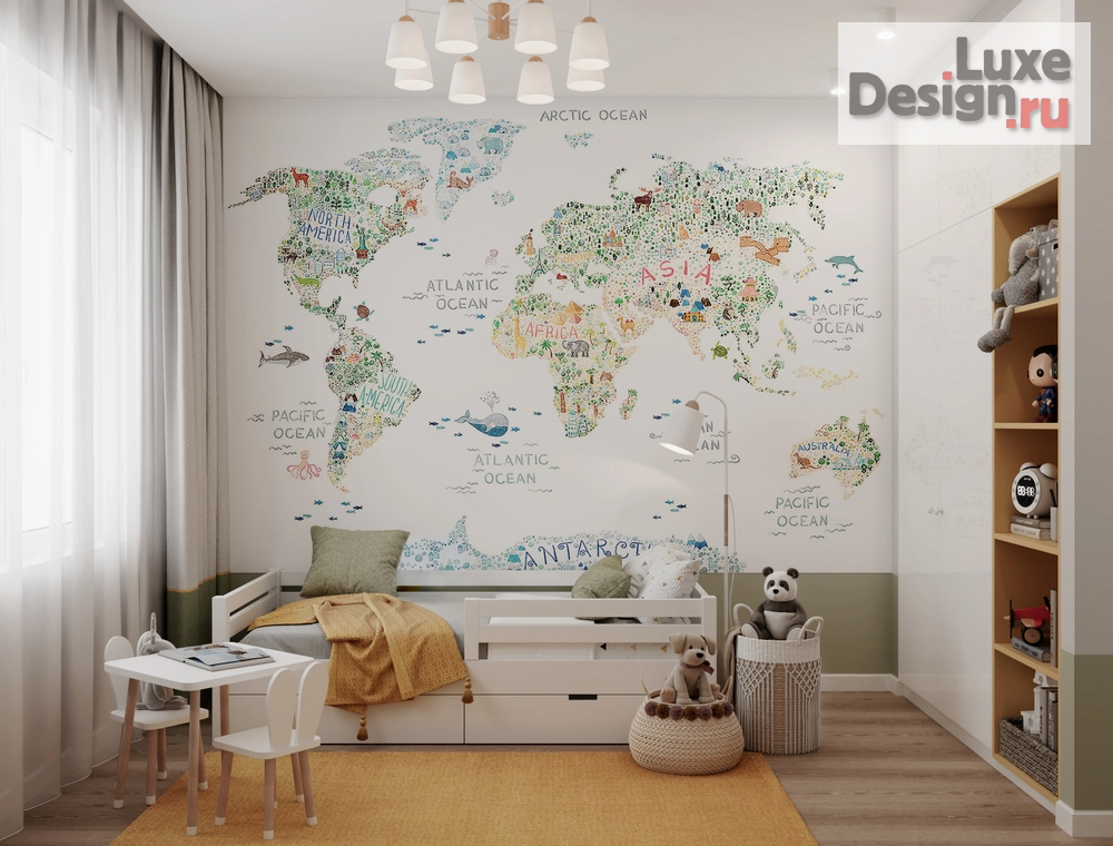 Дизайн интерьера детской "Детская комната" (фото 1)