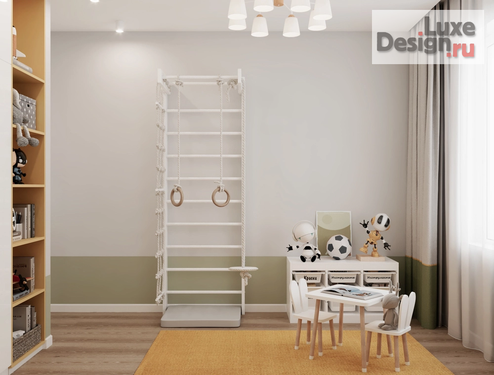 Дизайн интерьера детской "Детская комната" (фото 2)
