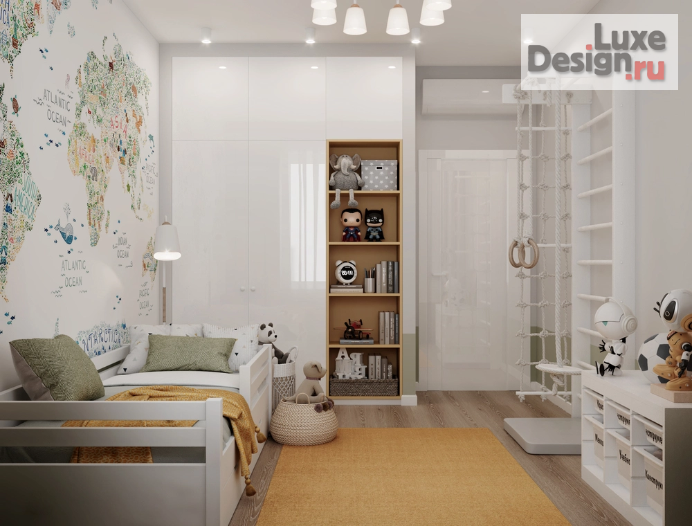 Дизайн интерьера детской "Детская комната" (фото 3)