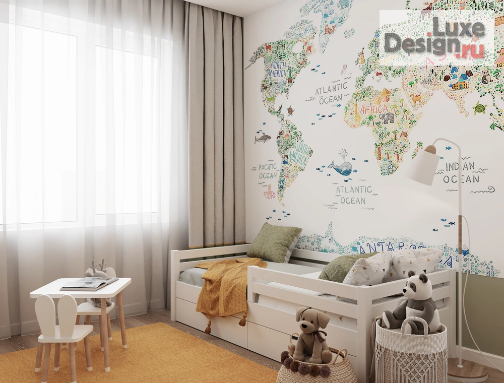 Дизайн интерьера детской "Детская комната" (фото 4)