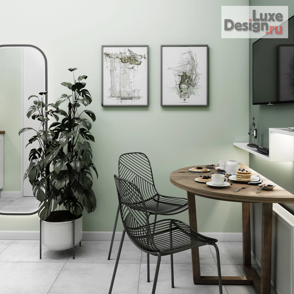 Дизайн интерьера лечебного учреждения "Комната персонала в стоматологическом кабинете" (фото 1)