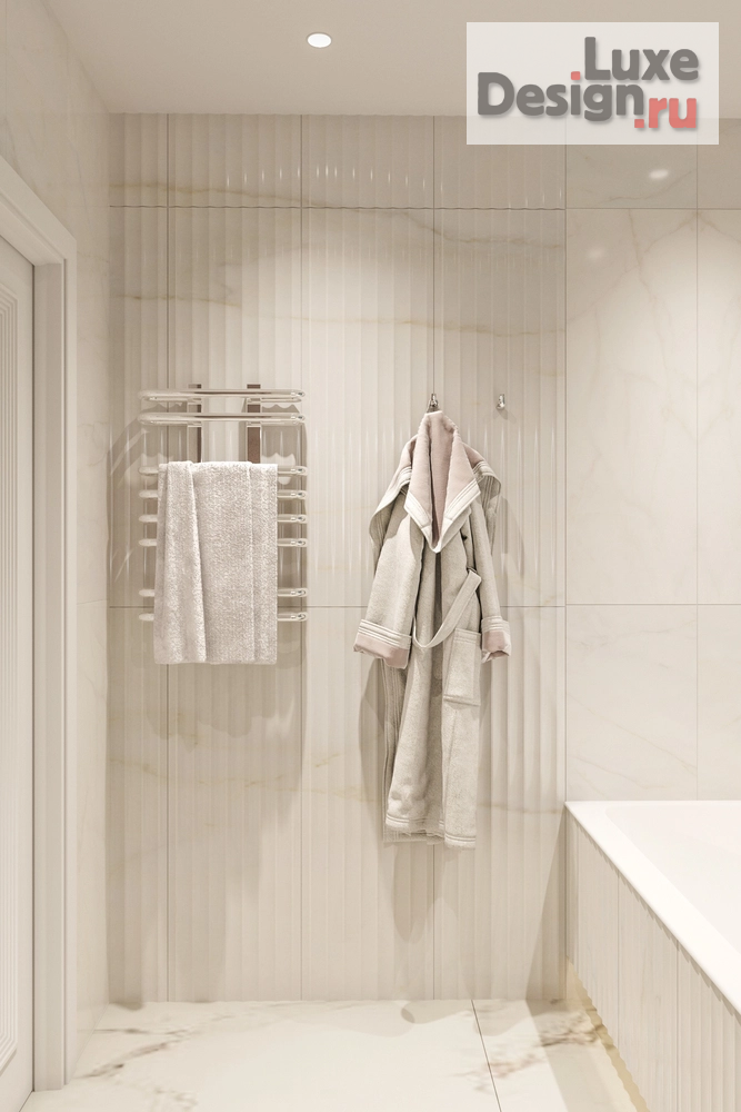 Дизайн интерьера трехкомнатной квартиры "Трехкомнатная квартира в ЖК "Европейский"" (фото 26)