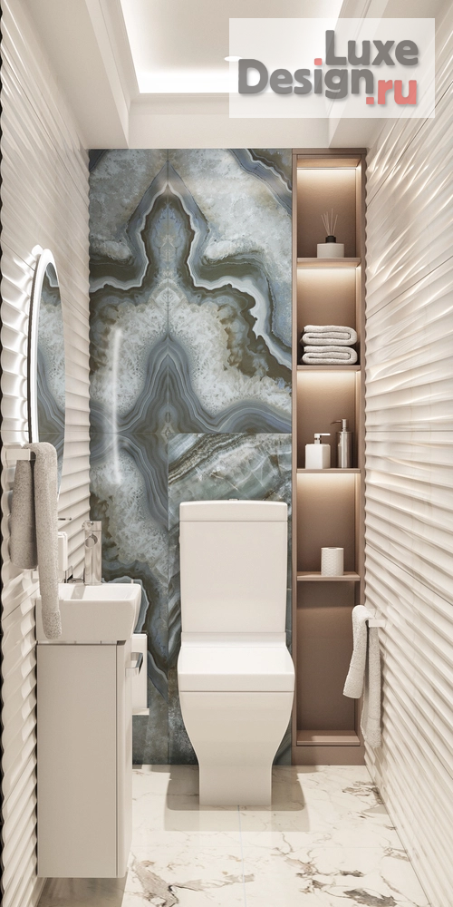 Дизайн интерьера трехкомнатной квартиры "Трехкомнатная квартира в ЖК "Европейский"" (фото 27)