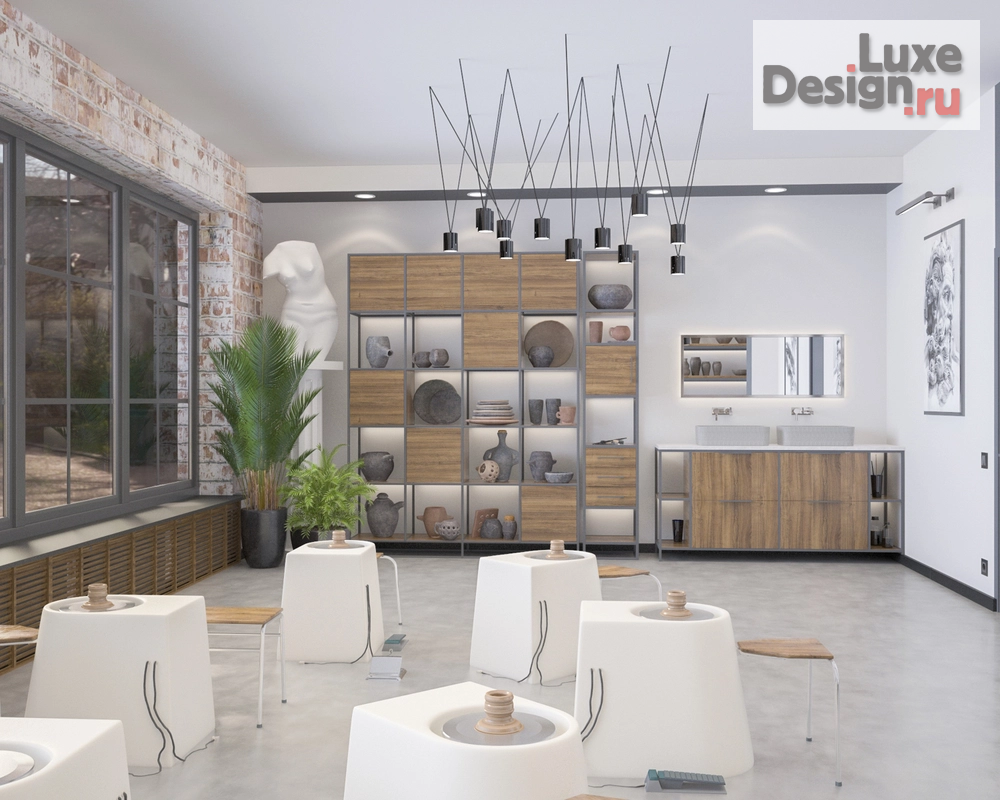 Дизайн интерьера офиса "Студия гончарного ремесла." (фото 6)