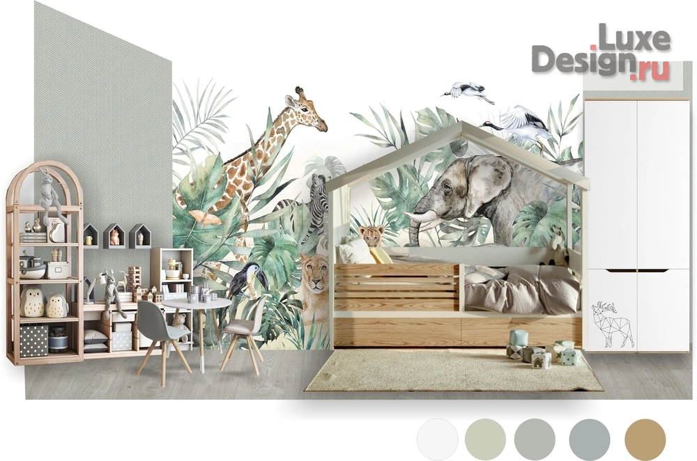 Дизайн интерьера частного дома "Частный дом в с. Верхнерусское" (фото 1)