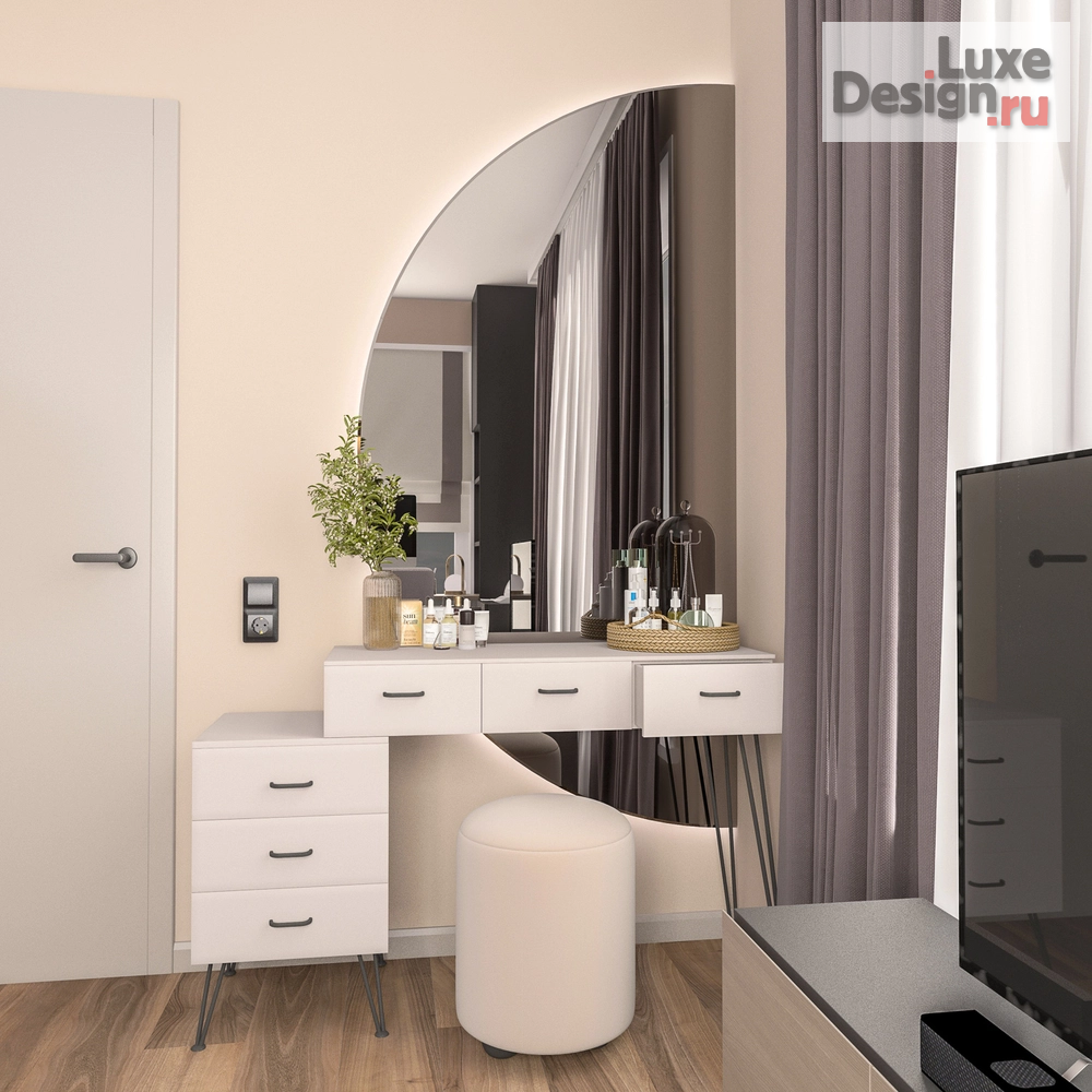 Дизайн интерьера трехкомнатной квартиры "г. Москва ЖК "ТРИНИТИ"" (фото 19)