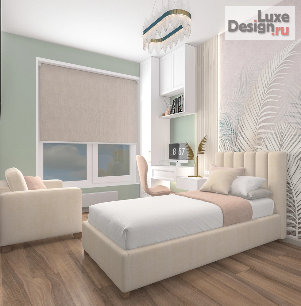 Дизайн интерьера трехкомнатной квартиры "г. Москва ЖК "ТРИНИТИ"" (фото 14)