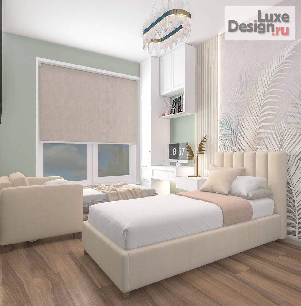 Дизайн интерьера трехкомнатной квартиры "г. Москва ЖК "ТРИНИТИ"" (фото 13)