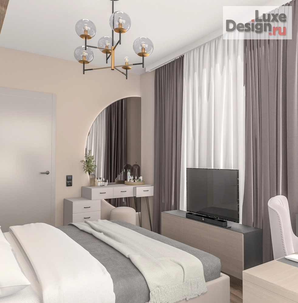 Дизайн интерьера трехкомнатной квартиры "г. Москва ЖК "ТРИНИТИ"" (фото 22)