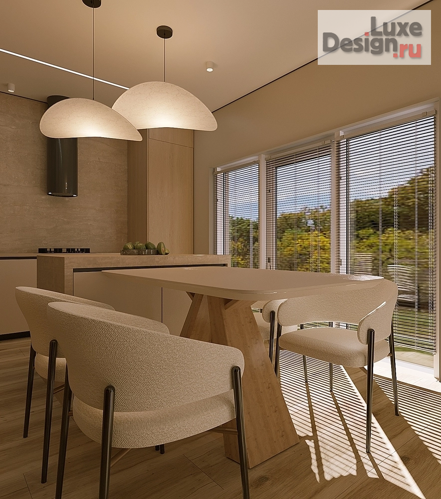 Дизайн интерьера частного дома "Частный дом в стиле Japandi" (фото 4)