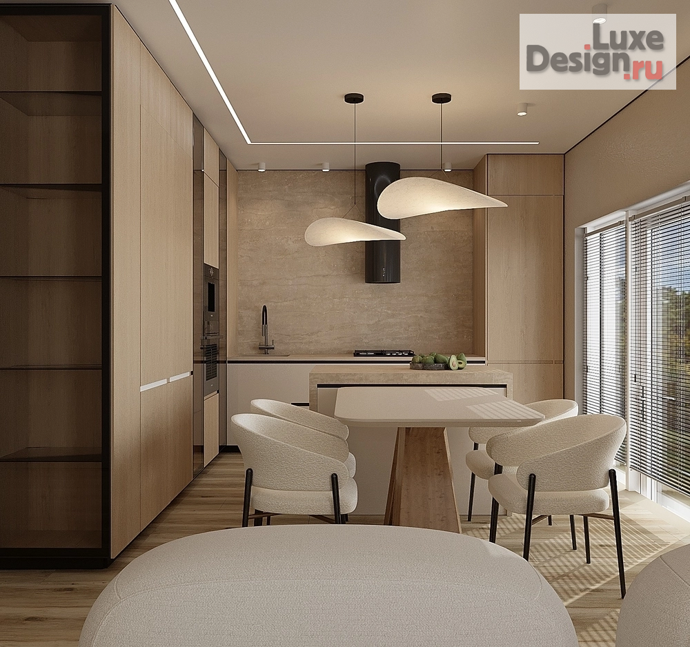 Дизайн интерьера частного дома "Частный дом в стиле Japandi" (фото 2)