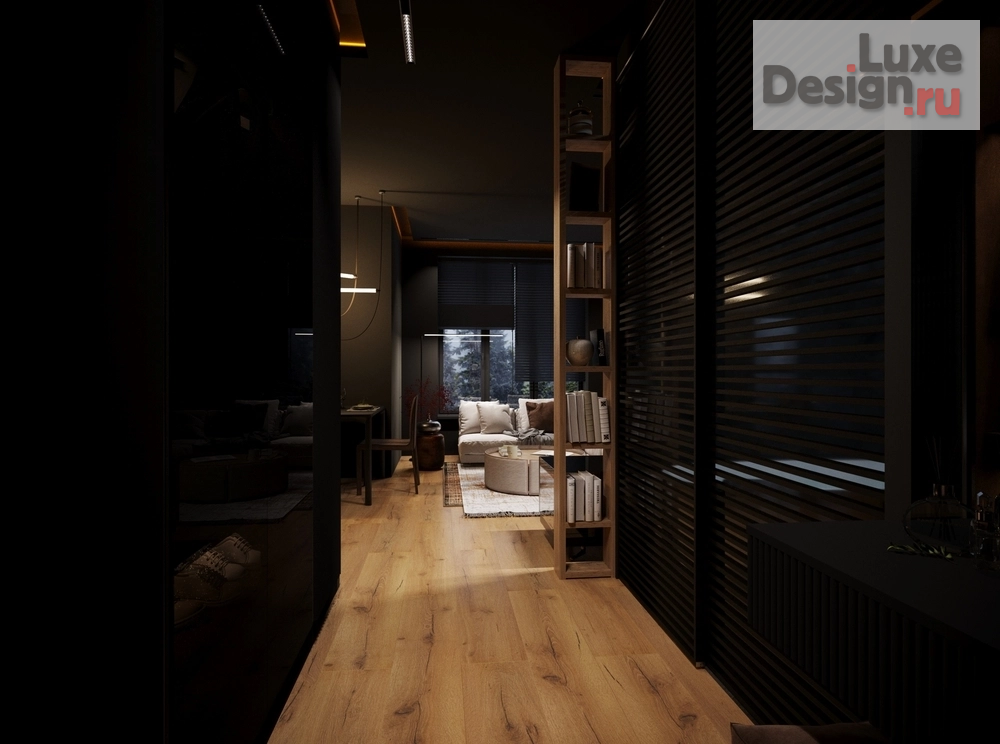 Дизайн интерьера двухкомнатной квартиры "Квартира 44 кв.м." (фото 1)