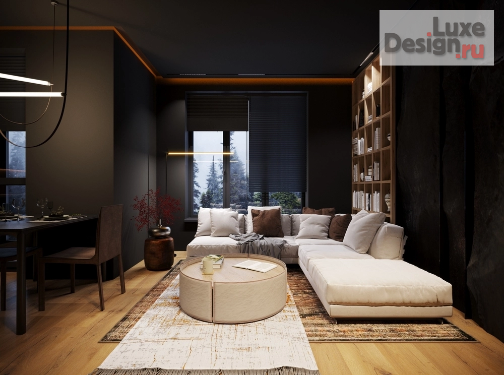 Дизайн интерьера двухкомнатной квартиры "Квартира 44 кв.м." (фото 3)