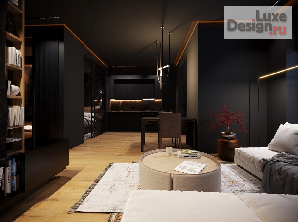 Дизайн интерьера двухкомнатной квартиры "Квартира 44 кв.м." (фото 6)