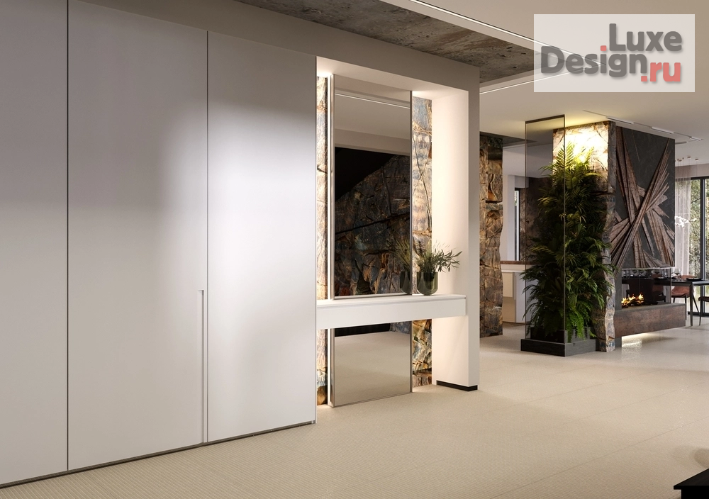 Дизайн интерьера частного дома "Дизайн интерьера гостиной" (фото 2)