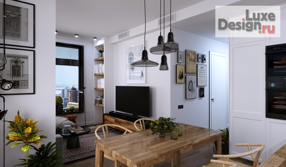 Дизайн интерьера двухкомнатной квартиры "Квартира 39 кв.м." (фото 4)