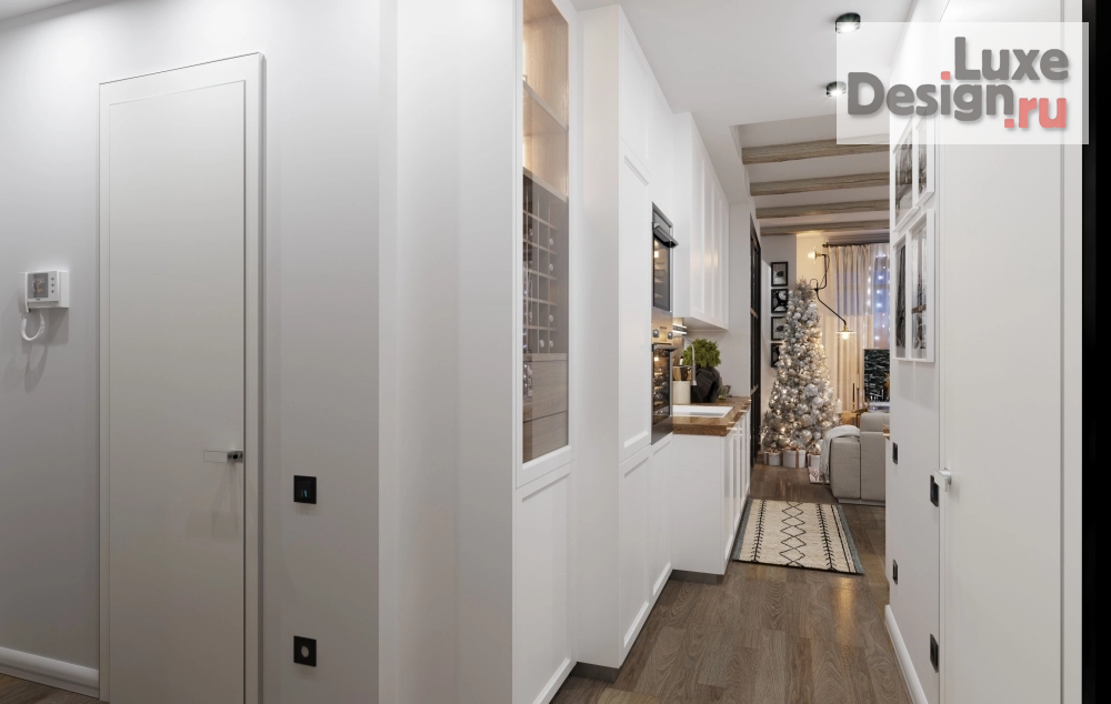 Дизайн интерьера квартиры "Квартира в г.Москва" (фото 2)