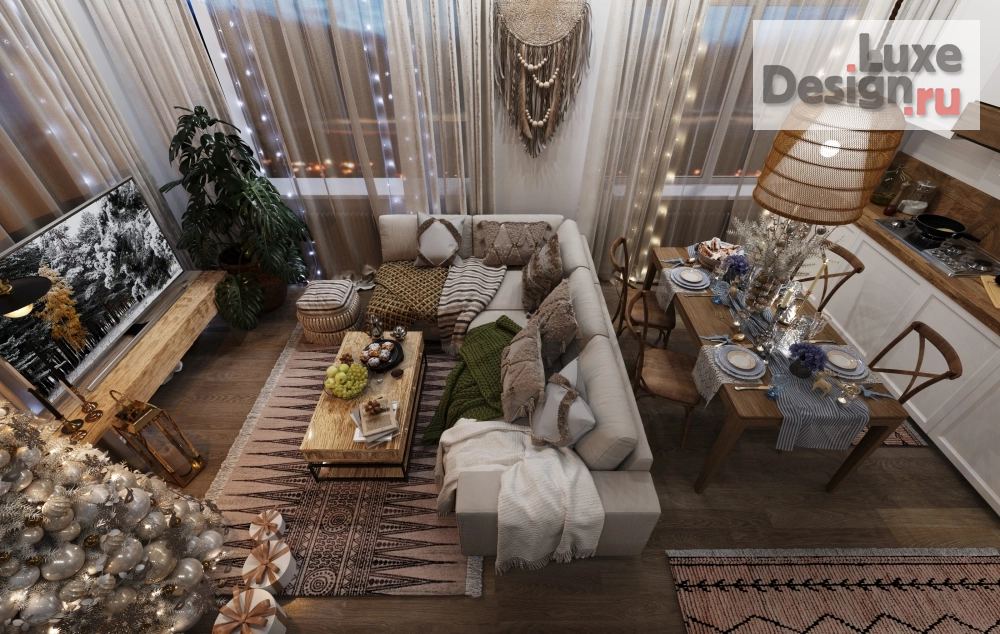 Дизайн интерьера квартиры "Квартира в г.Москва" (фото 5)