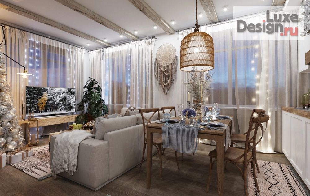 Дизайн интерьера квартиры "Квартира в г.Москва" (фото 6)