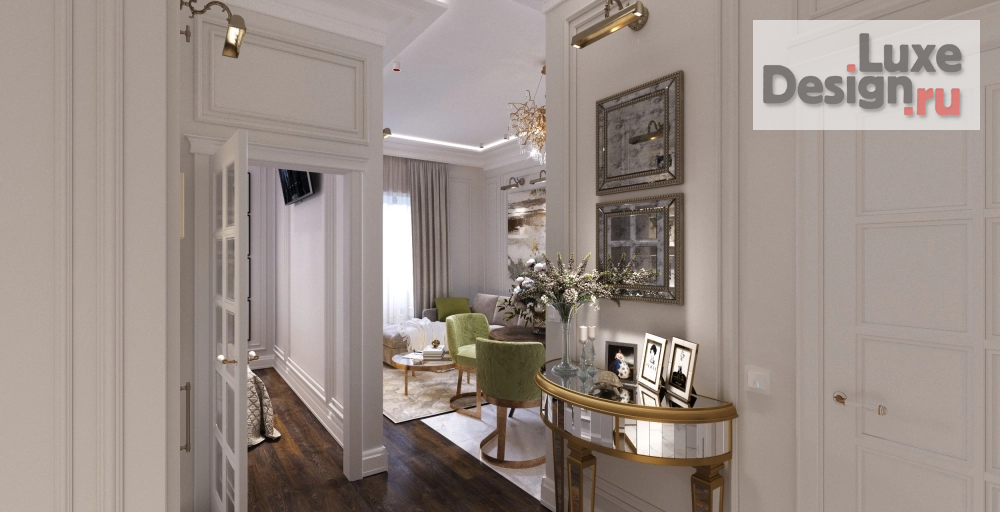 Дизайн интерьера квартиры "Квартира в г.Москва" (фото 1)