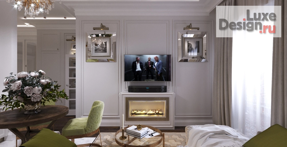 Дизайн интерьера квартиры "Квартира в г.Москва" (фото 2)