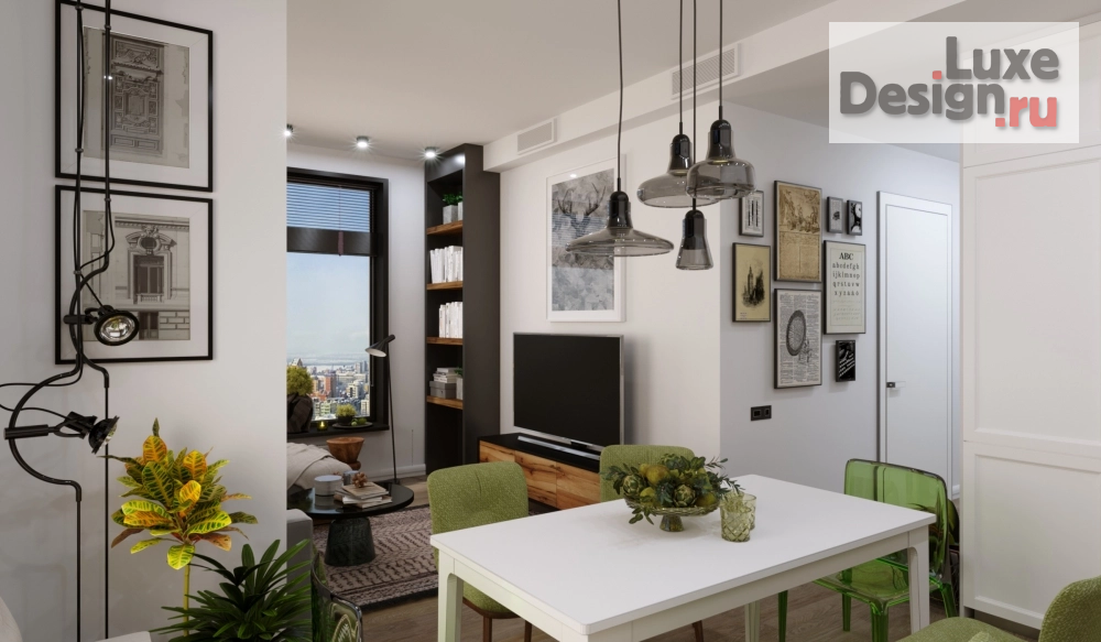 Дизайн интерьера квартиры "Квартира для молодой пары" (фото 3)