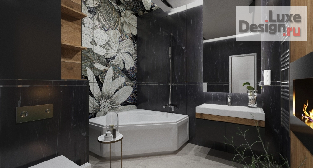 Дизайн интерьера ванной "Ванная комната" (фото 1)