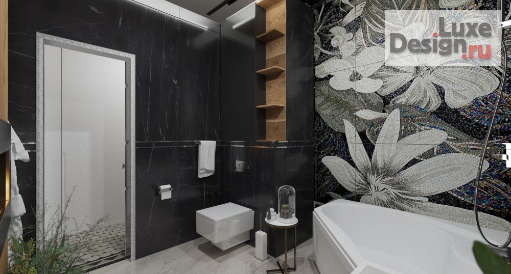 Дизайн интерьера ванной "Ванная комната" (фото 2)