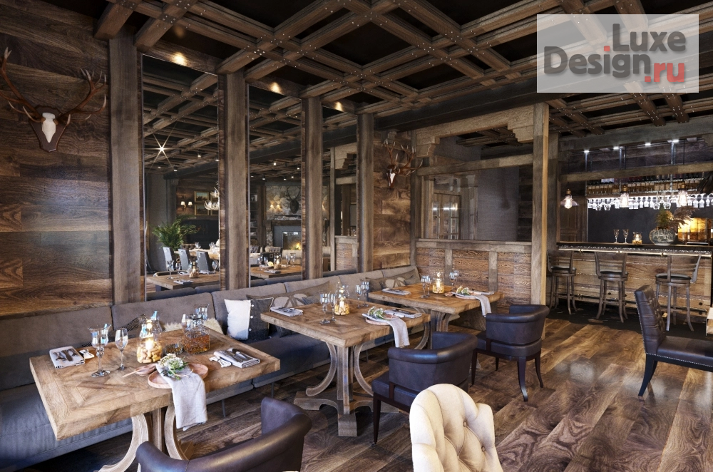 Дизайн интерьера ресторана "Ресторан" (фото 4)